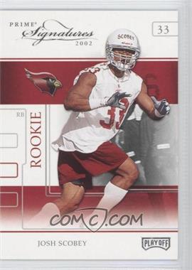 2002 Playoff Prime Signatures - [Base] #81 - Josh Scobey /250