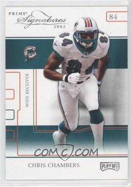 2002 Playoff Prime Signatures - [Base] #9 - Chris Chambers