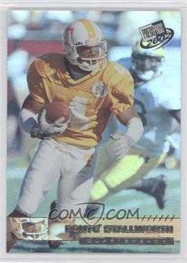 2002 Press Pass - [Base] - Reflectors #R29 - Donte Stallworth /500