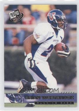 2002 Press Pass - [Base] #19 - Brian Westbrook