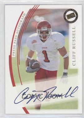 2002 Press Pass JE - Autographs #_CLRU - Cliff Russell