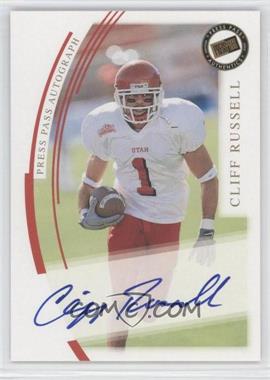 2002 Press Pass JE - Autographs #_CLRU - Cliff Russell