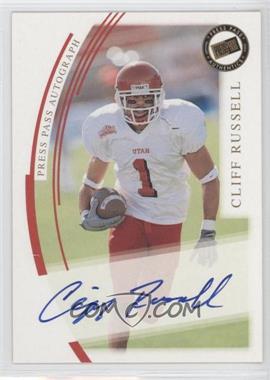 2002 Press Pass JE - Autographs #_CLRU - Cliff Russell