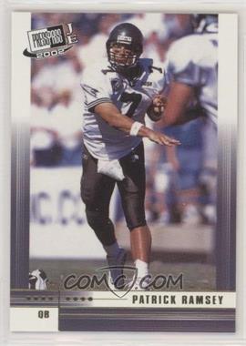 2002 Press Pass JE - [Base] - First Down #FD20 - Patrick Ramsey