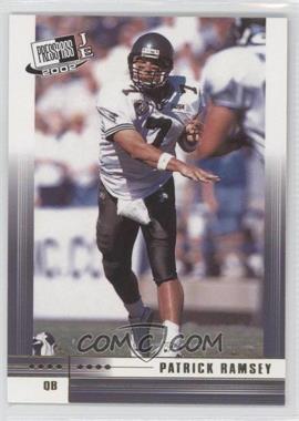 2002 Press Pass JE - [Base] - First Down #FD20 - Patrick Ramsey