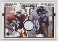 Thomas Jones, Chester Taylor #/200