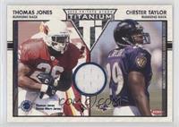 Thomas Jones, Chester Taylor #/200