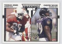 Thomas Jones, Chester Taylor #/325