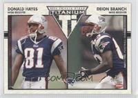 Donald Hayes, Deion Branch #/275