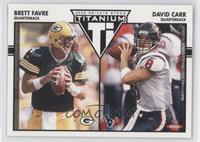 Brett Favre, David Carr