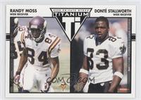 Randy Moss, Donte Stallworth