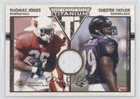 Thomas Jones, Chester Taylor #/1,100