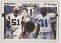 Takeo Spikes, Roy Williams #/500