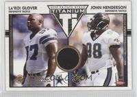 La'Roi Glover, John Henderson #/1,100