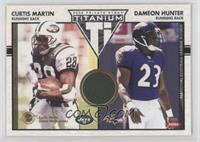 Curtis Martin, Dameon Hunter [EX to NM] #/250