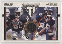 Jerry Rice, Ashley Lelie #/750