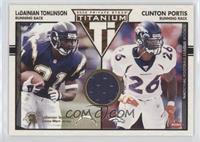 LaDainian Tomlinson, Clinton Portis #/500