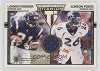 LaDainian Tomlinson, Clinton Portis #/500