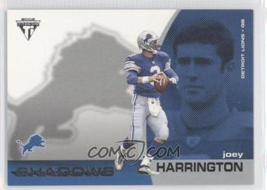 2002 Private Stock Titanium - Shadows #3 - Joey Harrington