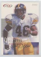 Ladell Betts #/3,500