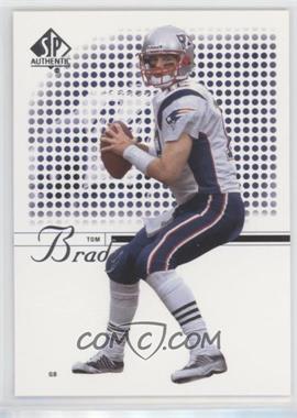 2002 SP Authentic - [Base] #1 - Tom Brady