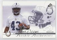 Rookie Authentics - Brian Allen #/1,150