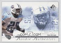 Rookie Authentics - Tank Williams #/1,150