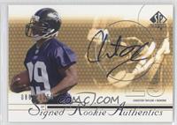 Signed Rookie Authentics - Chester Taylor #/1,150