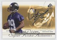 Signed Rookie Authentics - Chester Taylor #/1,150