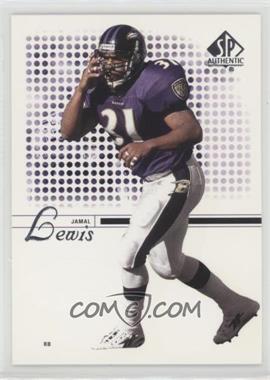 2002 SP Authentic - [Base] #21 - Jamal Lewis