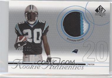 2002 SP Authentic - [Base] #221 - Rookie Authentics - DeShaun Foster /850