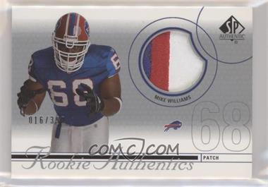 2002 SP Authentic - [Base] #227 - Rookie Authentics - Mike Williams /350