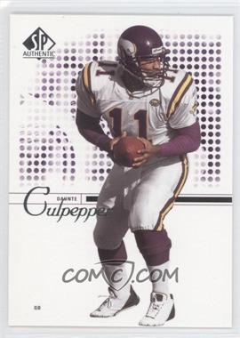 2002 SP Authentic - [Base] #75 - Daunte Culpepper