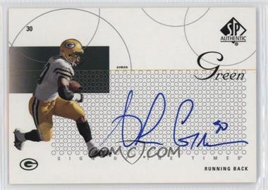 2002 SP Authentic - Sign of the Times #ST-AG - Ahman Green