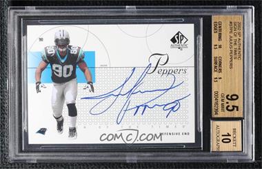 2002 SP Authentic - Sign of the Times #ST-PE - Julius Peppers [BGS 9.5 GEM MINT]