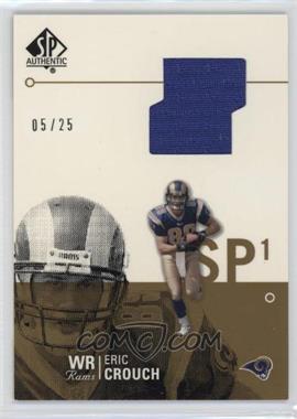 2002 SP Authentic - Threads - Gold #AT1-EC - Eric Crouch /25