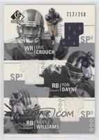 Eric Crouch, Ron Dayne, Ricky Williams #/250