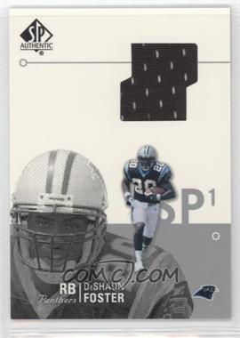 2002 SP Authentic - Threads #AT1-DF - DeShaun Foster