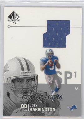 2002 SP Authentic - Threads #AT1-JH - Joey Harrington