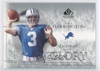 Destined for Glory - Joey Harrington #/500