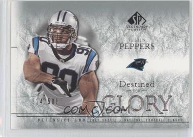 2002 SP Legendary Cuts - [Base] #138 - Destined for Glory - Julius Peppers /500