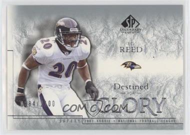 2002 SP Legendary Cuts - [Base] #169 - Destined for Glory - Ed Reed /1100