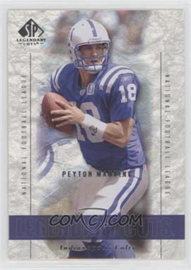 2002 SP Legendary Cuts - [Base] #22 - Peyton Manning