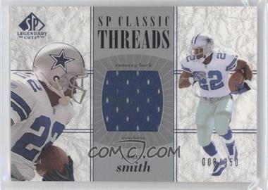 2002 SP Legendary Cuts - SP Classic Threads #CC-ES - Emmitt Smith /350