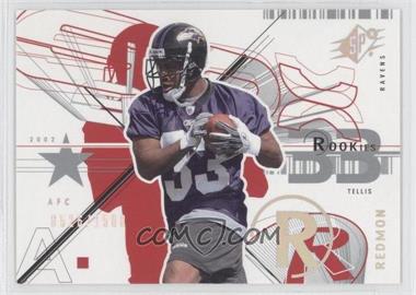 2002 SPx - [Base] #101 - Tellis Redmon /1500