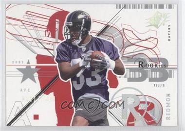 2002 SPx - [Base] #101 - Tellis Redmon /1500