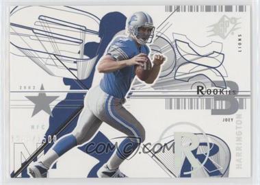 2002 SPx - [Base] #129 - Joey Harrington /1500