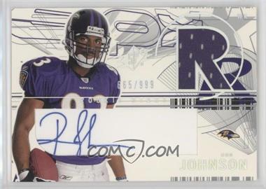 2002 SPx - [Base] #155 - Rookie Stars - Ron Johnson /999