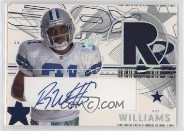 2002 SPx - [Base] #159 - Rookie Stars - Roy Williams /999