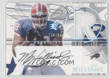 2002 SPx - [Base] #174 - Rookie Stars - Mike Williams /999